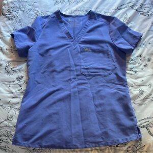 Figs Blueberry Scrub Top& Scrub Pants